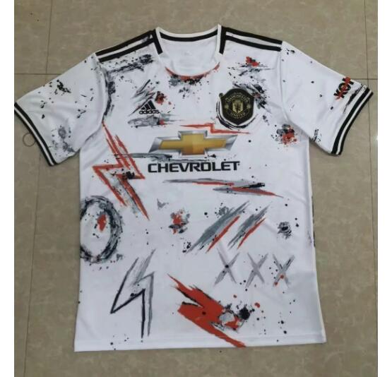 Manchester United White Special Soccer Jersey Shirt 2020/21